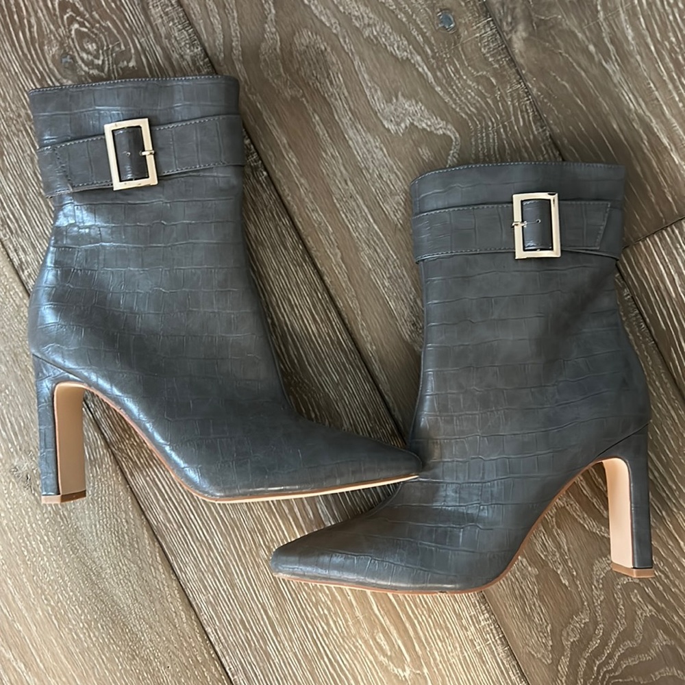 Brand New Grey Booties